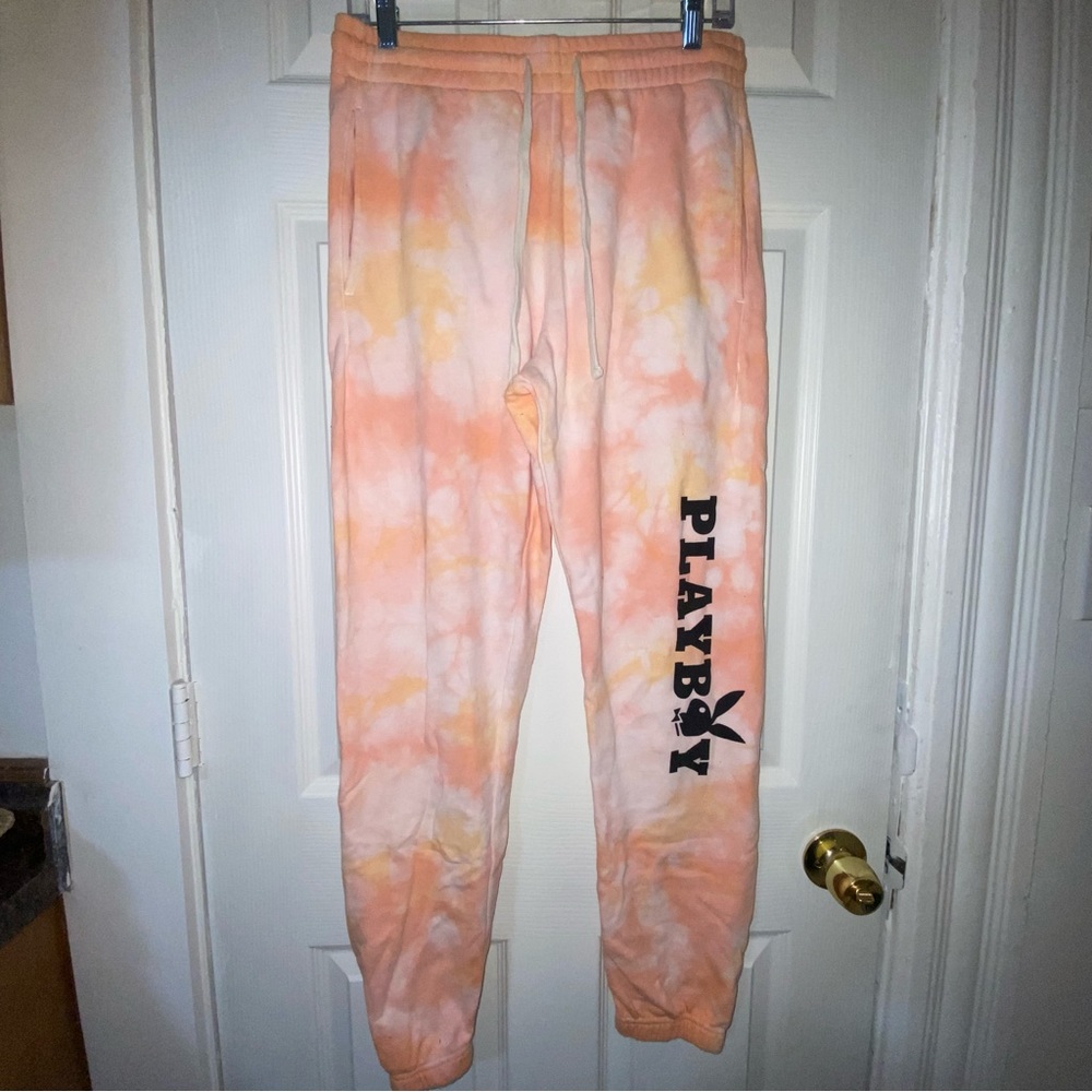 Pacsun Playboy Tie-Dye Joggers